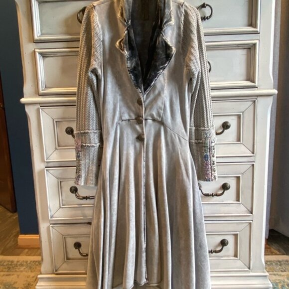 Aratta Grey Duster/Coat - Picture 1 of 8